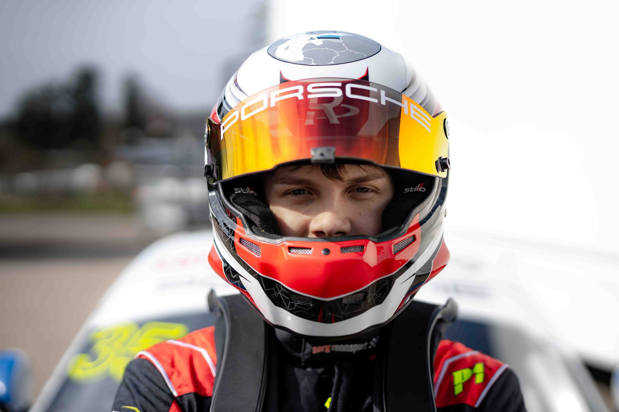 Ragnar Simuland in racing gear